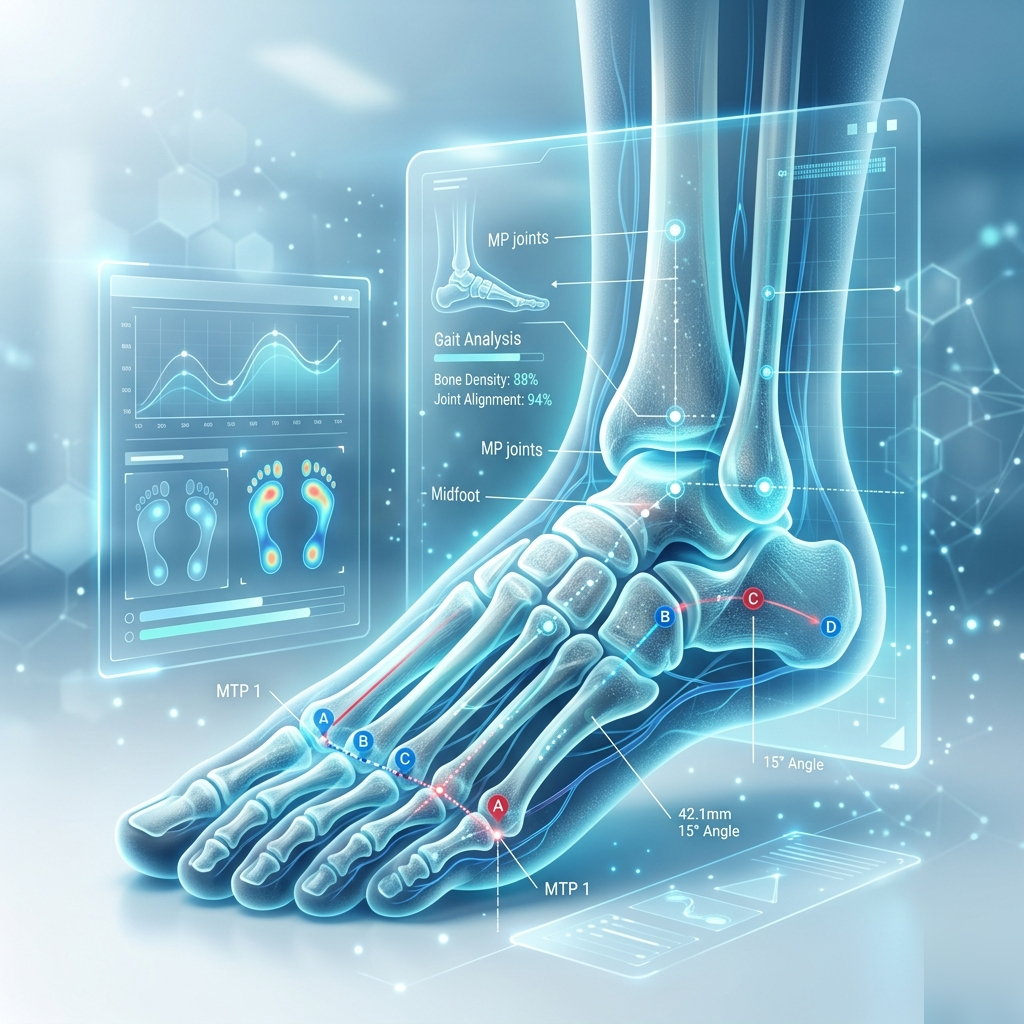Podiatry medical visualization
